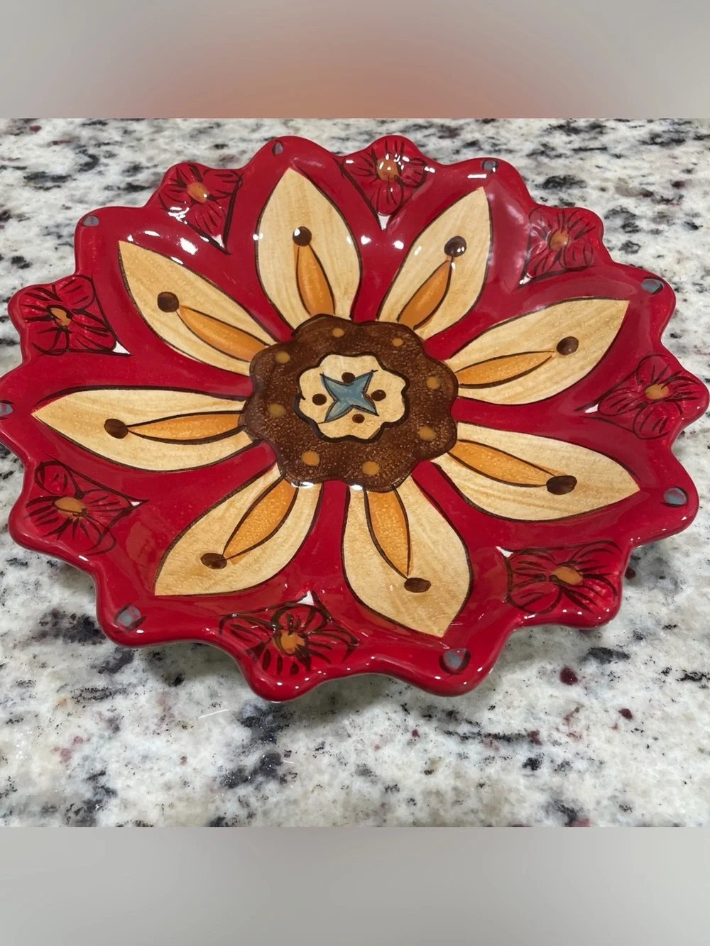 Pier 1 Imports CARYNTHUM Flower Pattern 8